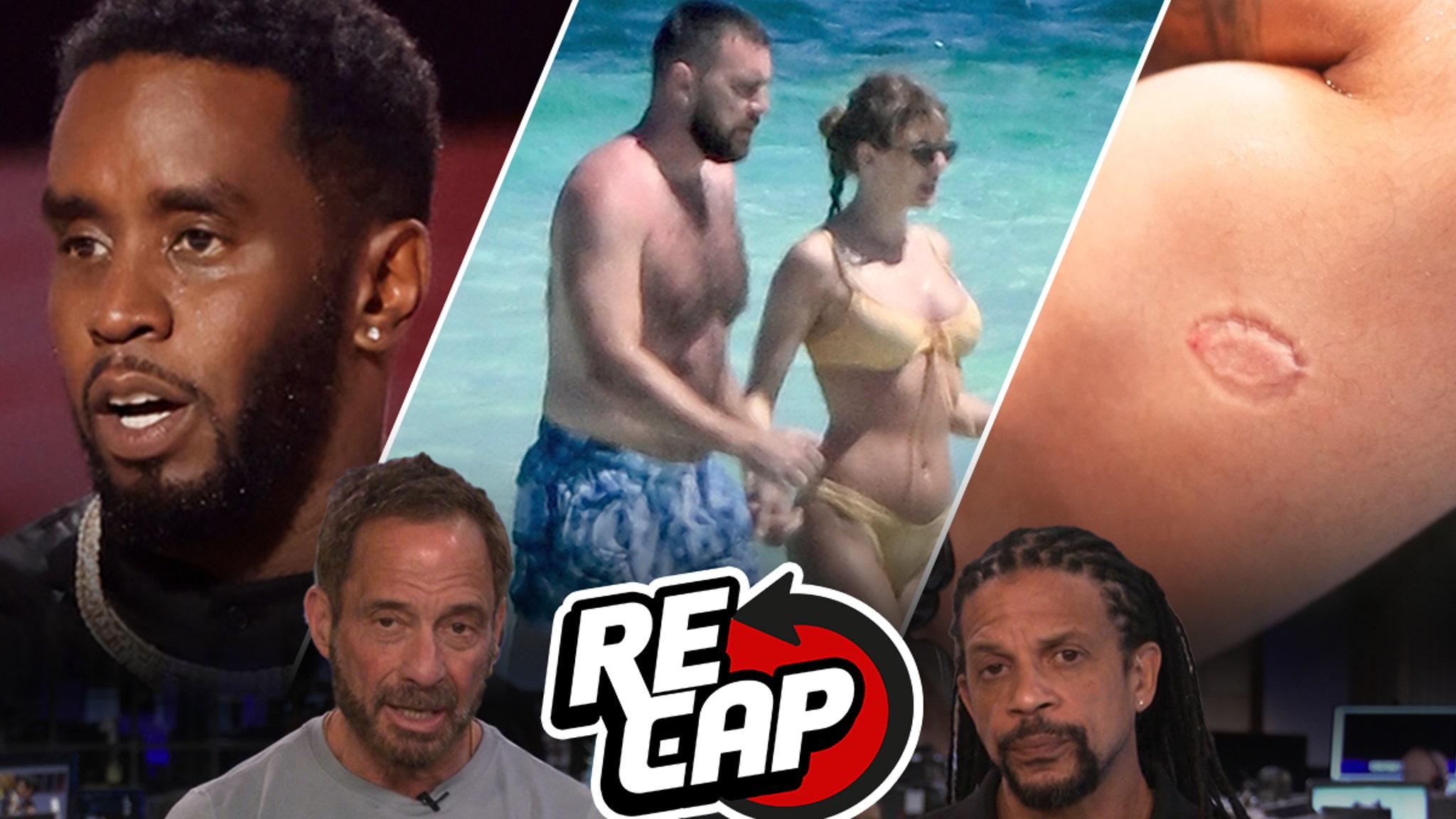Diddy Raided, Taylor & Travis in Bahamas, Andre Lima Tattoo