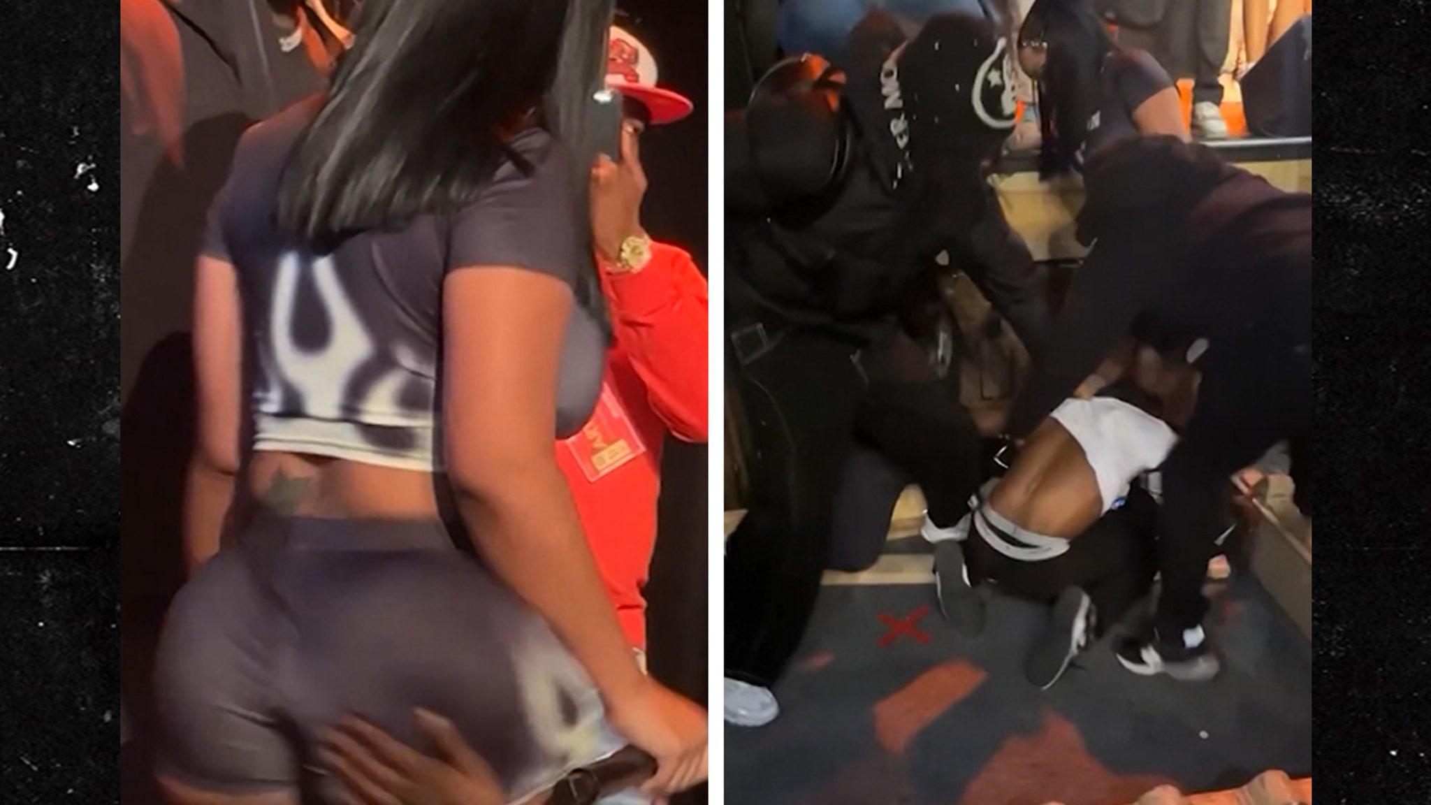 Wild Fight Breaks Out After Fan Slaps Rapper Stunna Girl’s Butt