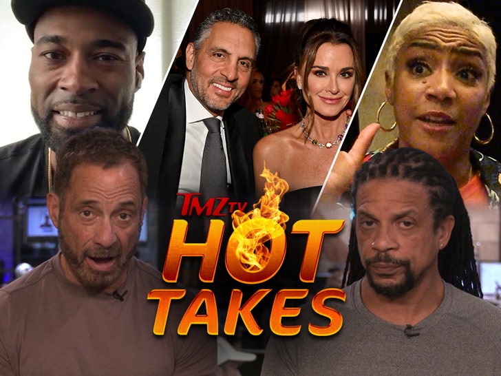 Tiffany Haddish, Kyle Richards, Calvin Johnson