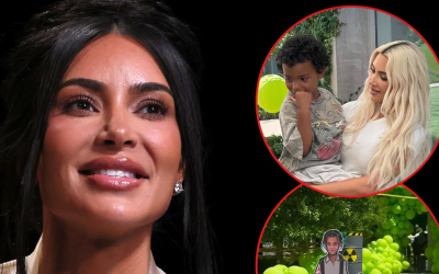 Kim Kardashian Throws Son Psalm ‘Ghostbusters’-Themed Birthday Party