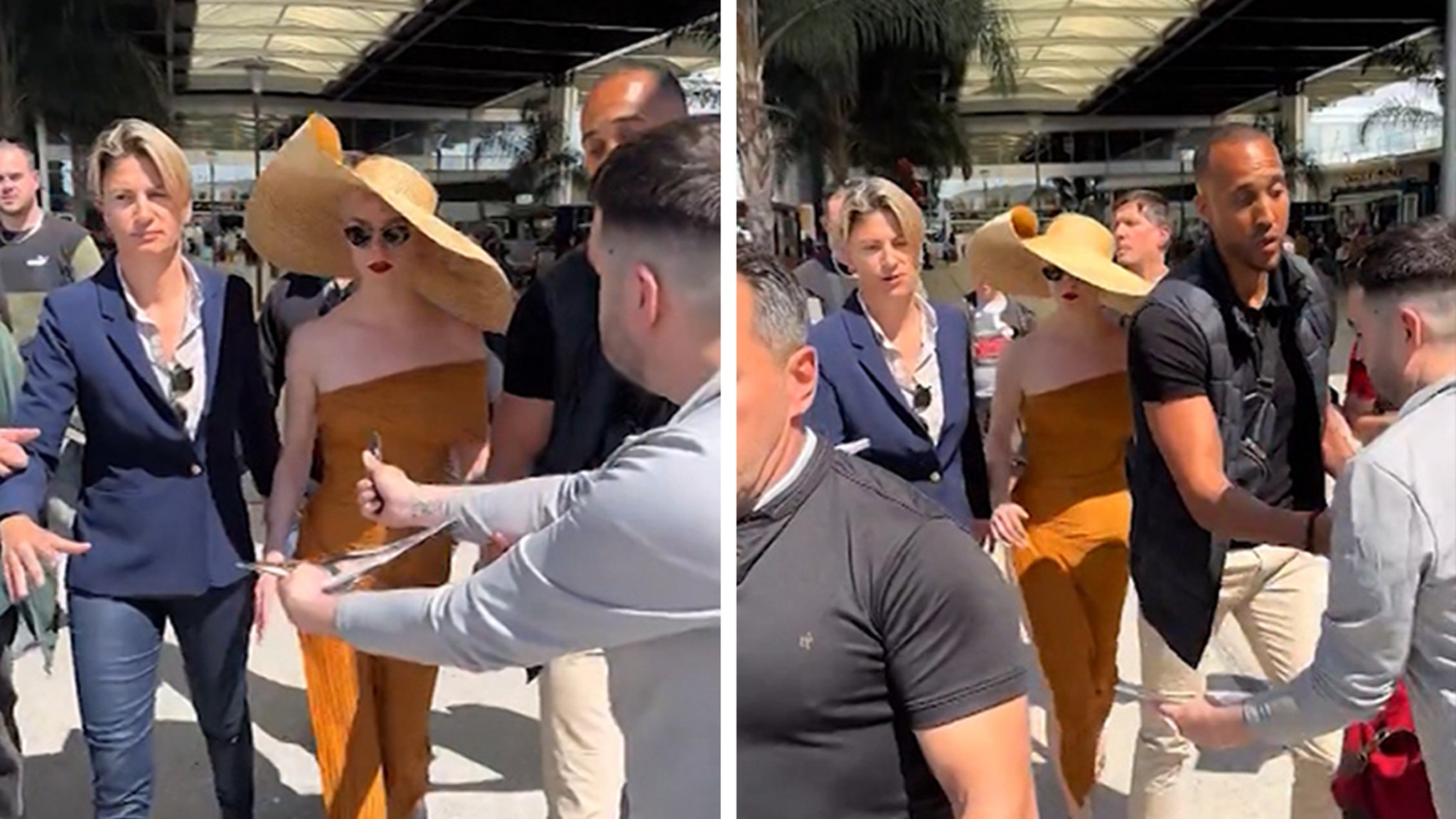 Anya Taylor-Joy’s Security Guard Fends Off Aggressive Autograph Seeker