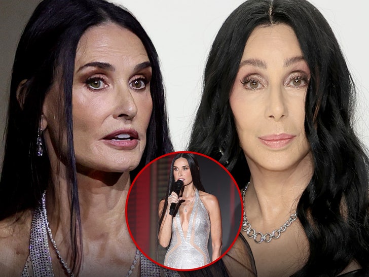Demi Moore Curses at Viewers Throughout Cher Tribute at Cannes Gala