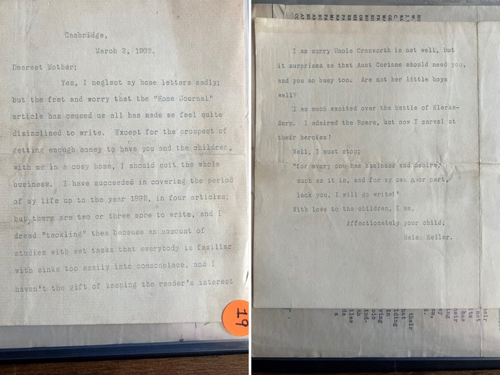 Helen Keller’s Archive of Letters Up For Grabs For ,000