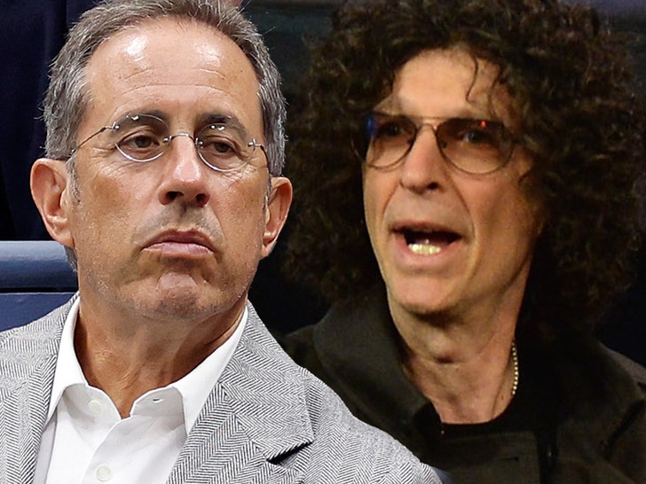 Jerry Seinfeld Says Howard Stern Lacks Comedic Chops, Podcasters Handed Him