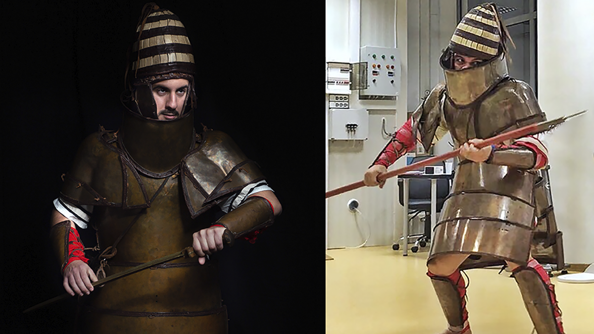 Marines Fought Each Other in Ancient Mycenaean Armor to See How Well It Worked