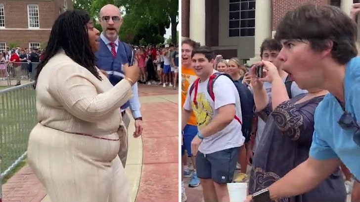Black Protester Known as ‘Lizzo’ By White Guys, Receives Monkey Taunts