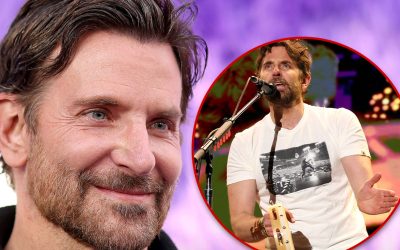 Bradley Cooper Plays with Pearl Jam, Hangs with Gigi Hadid at BottleRock