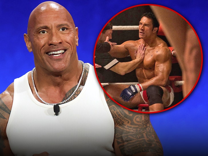 Dwayne Johnson Seems Unrecognizable In Ex-UFC Fighter Mark Kerr Film Function