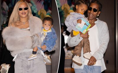 Rihanna, A$AP Rocky rejoice son RZA’s second birthday in NYC forward of Mom’s Day