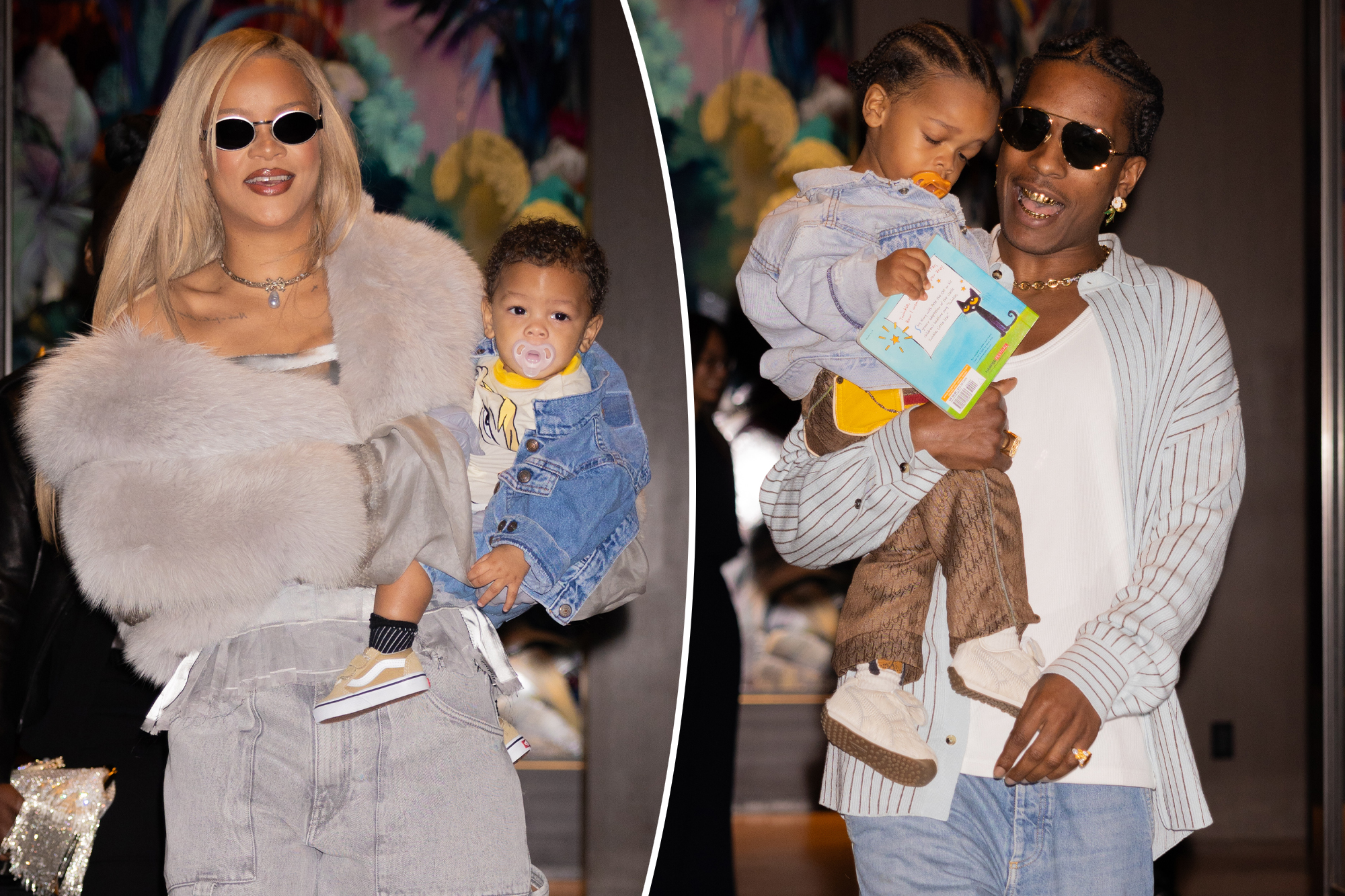 Rihanna, A$AP Rocky rejoice son RZA’s second birthday in NYC forward of Mom’s Day