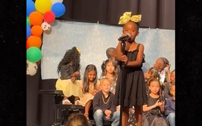 Kindergartener Gives Hilarious Answer to Future Question at Graduation