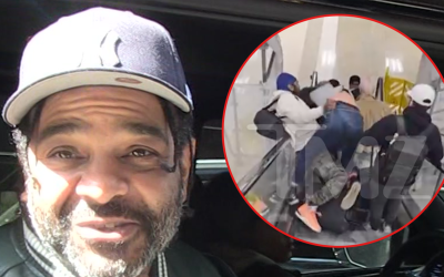 Jim Jones Not Charged in Airport Brawl, Cops Say Video Backs Self-Defense