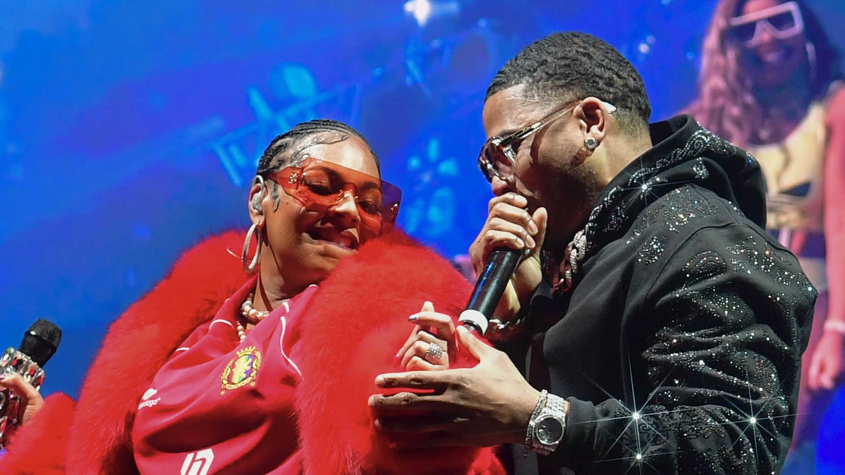 Ashanti Tells Nelly She’s Pregnant (Video)