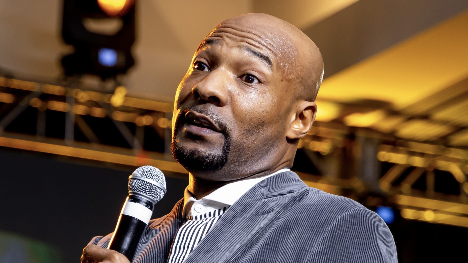 Keion Henderson Addresses Backlash For Hushing Woman (Video)