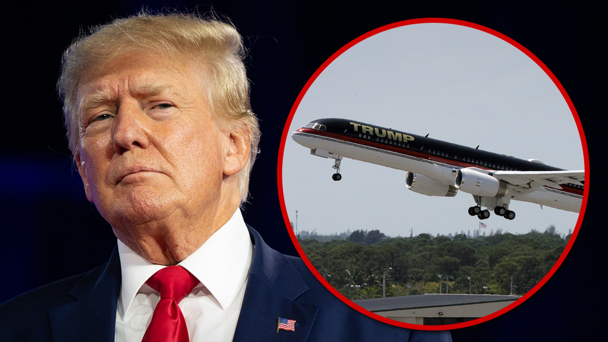 Donald Trump’s Famous Jet Reportedly Clips Parked Aircraft at Florida Airport