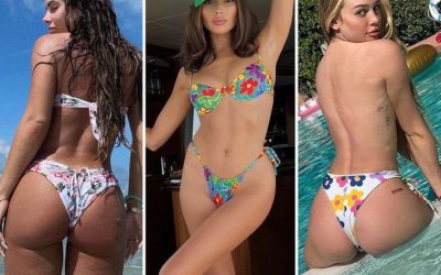 Floral Bikini Babes … Flower Energy!