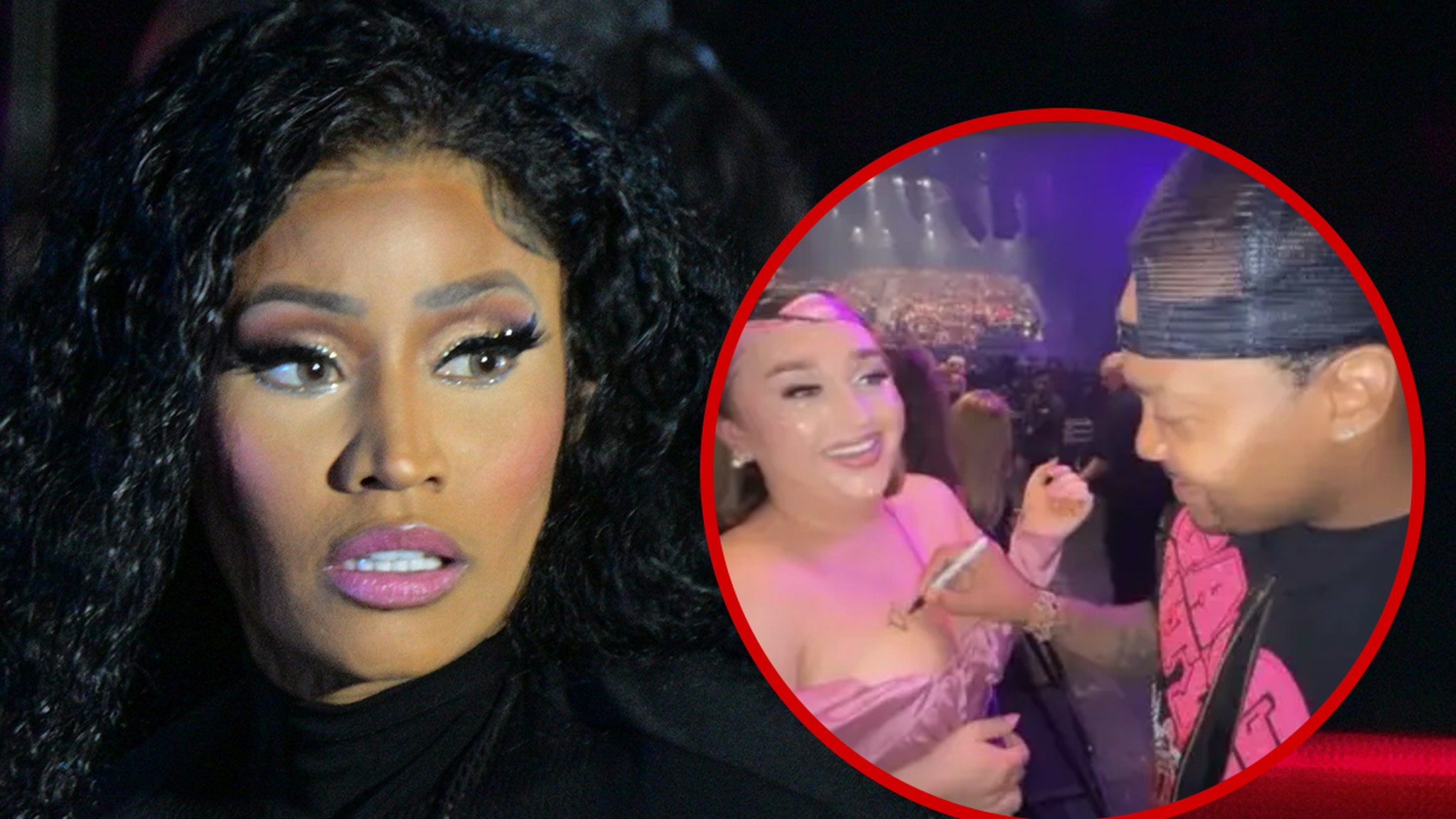 Nicki Minaj Threatens to Fire Tour DJ For Signing Fan’s Boobs
