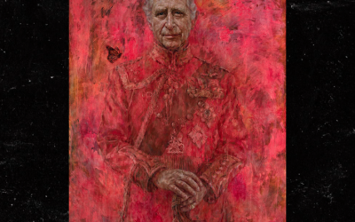 King Charles’ Fiery New Portrait Roasted On-line for Wanting Hell-ish