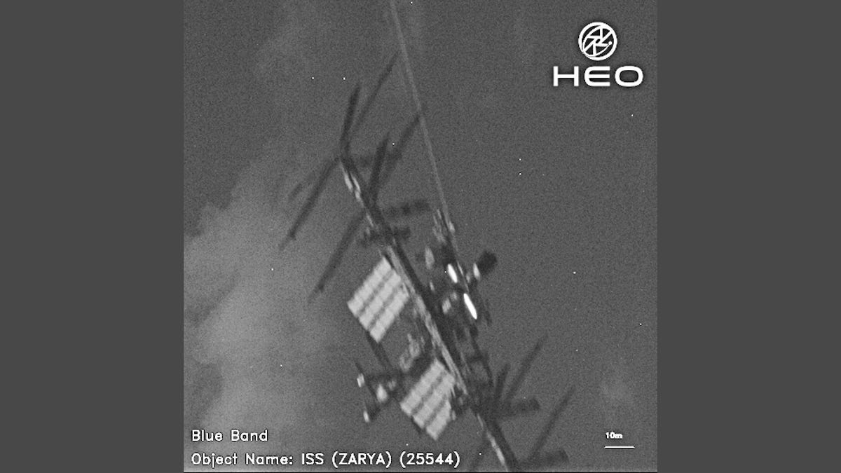 Orbital Paparazzi Captures a Sneaky Picture of the ISS