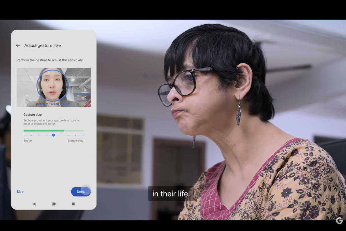 Google’s Project Gameface hands-free ‘mouse’ launches on Android