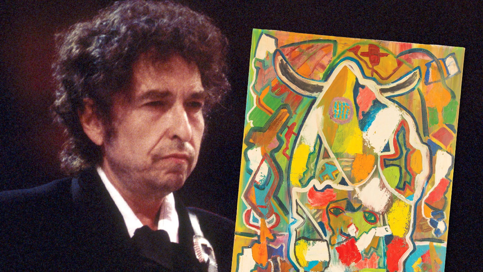 Rare Bob Dylan Painting Up for Auction, Worth 0K