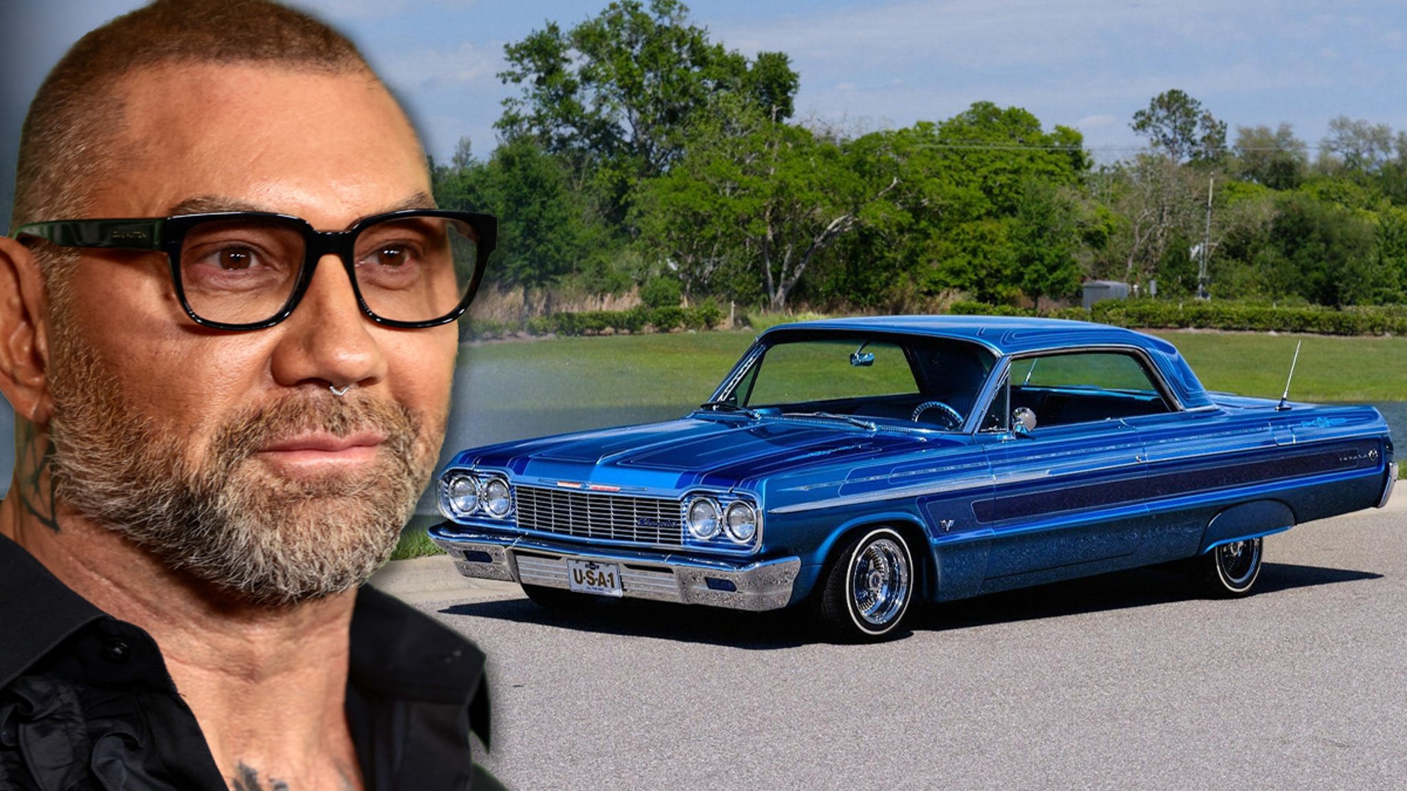 Dave Bautista’s Eddie Guerrero Tribute Chevy Impala For Sale
