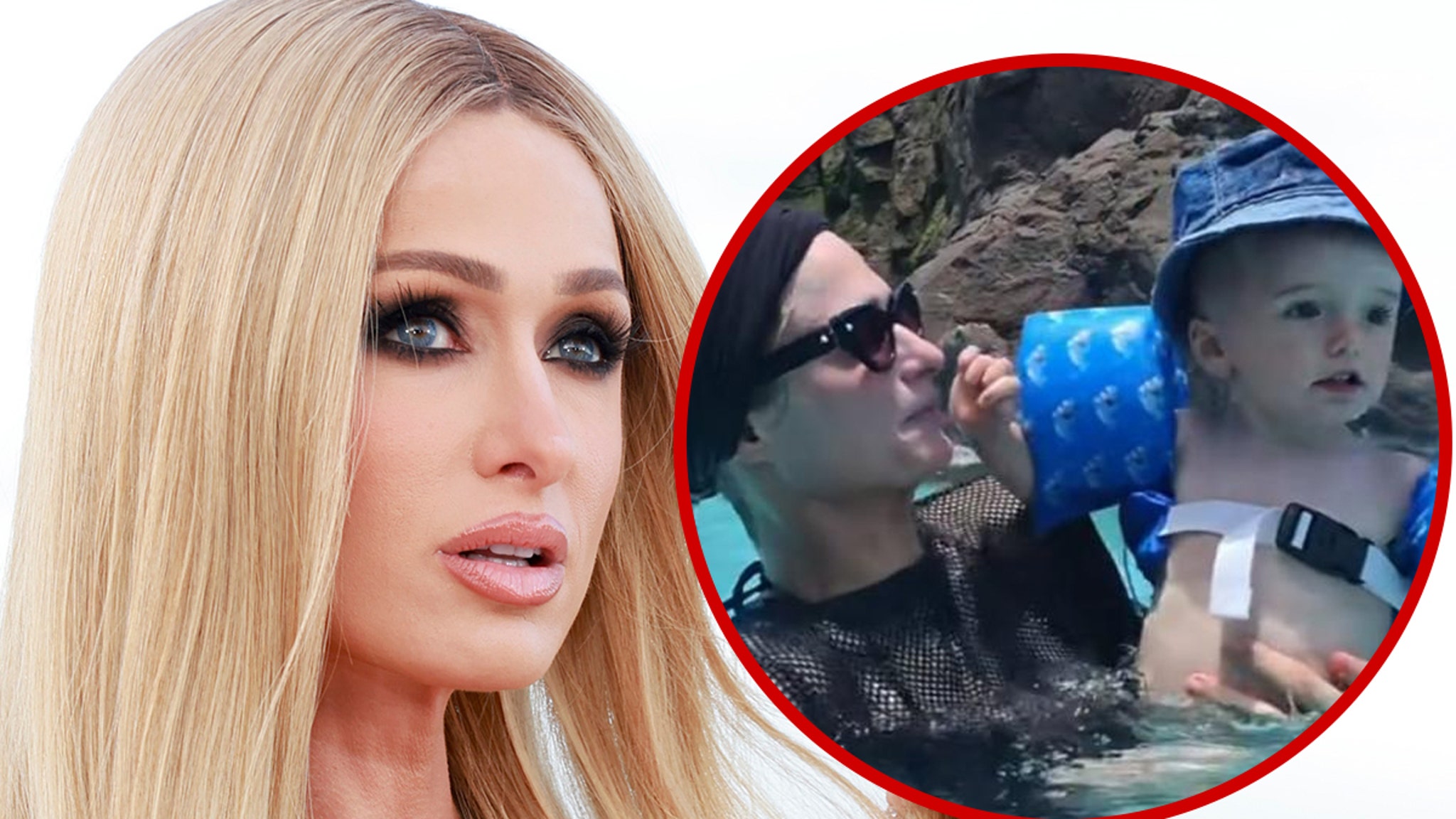 Paris Hilton Puts Son’s Life Jacket on Backward, Social Media Concerned