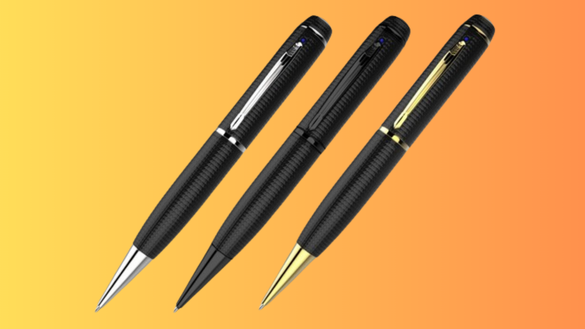 Record anywhere with this camera pen on sale for 0