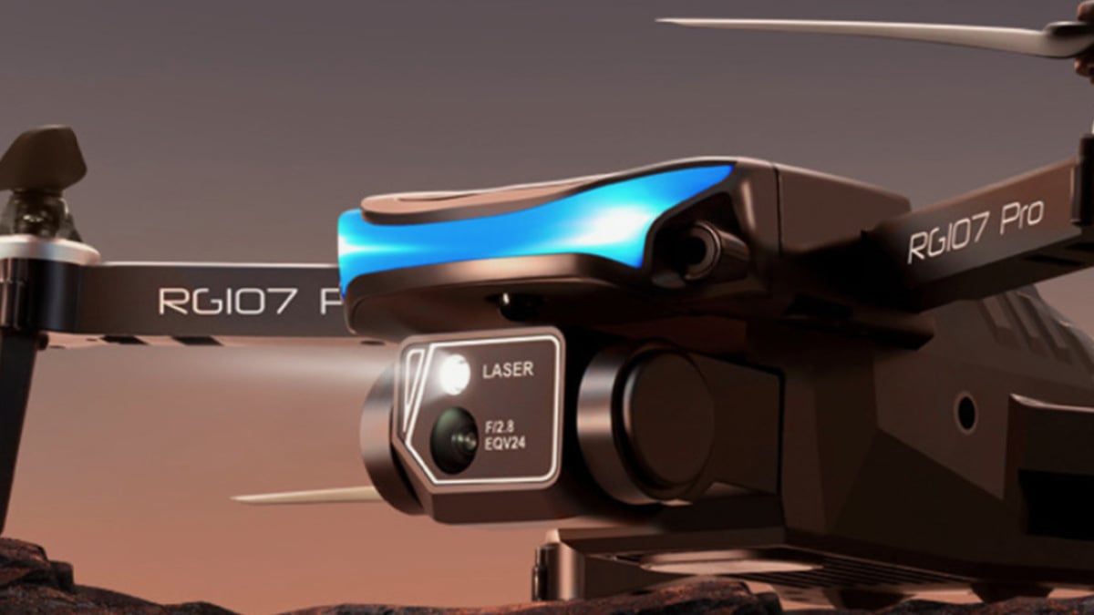 Get a beginner-friendly 4K dual-camera drone for 