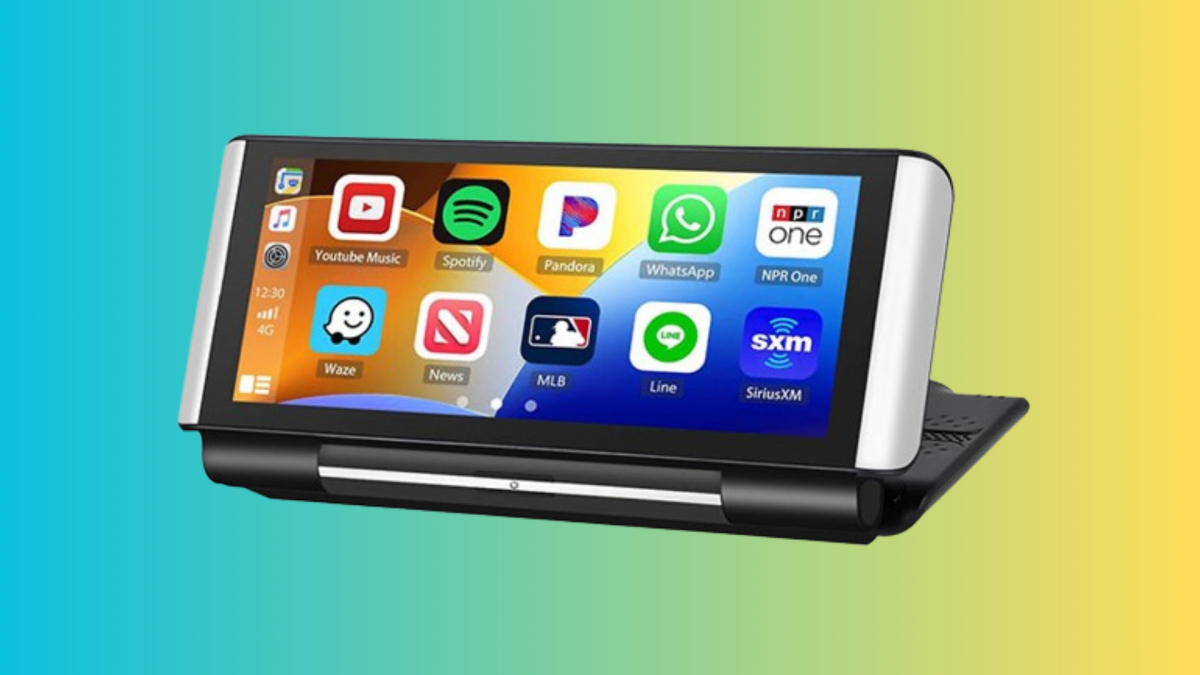 Upgrade your car with a touchscreen display 43% off