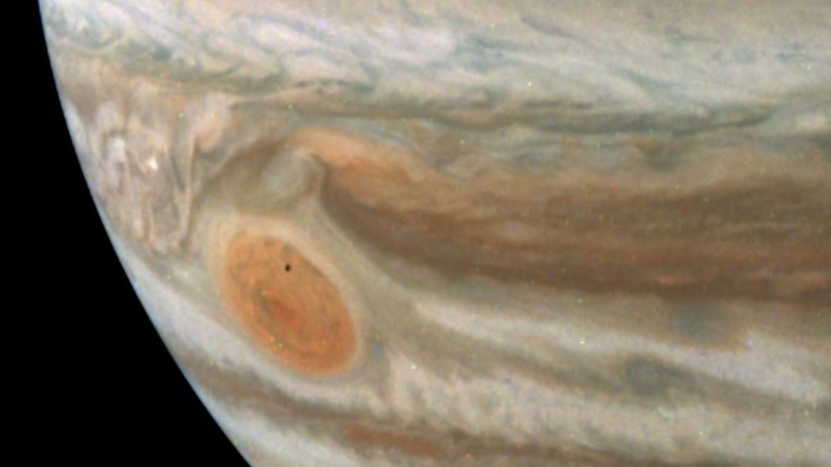 NASA spacecraft saw something incredible near Jupiter’s Great Red Spot