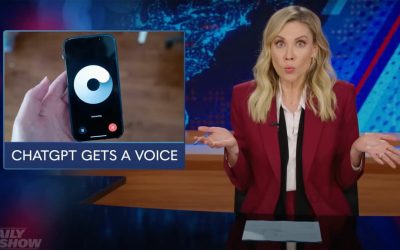 ‘The Daily Show’ mocks the horniness of ChatGPT’s AI voice assistant