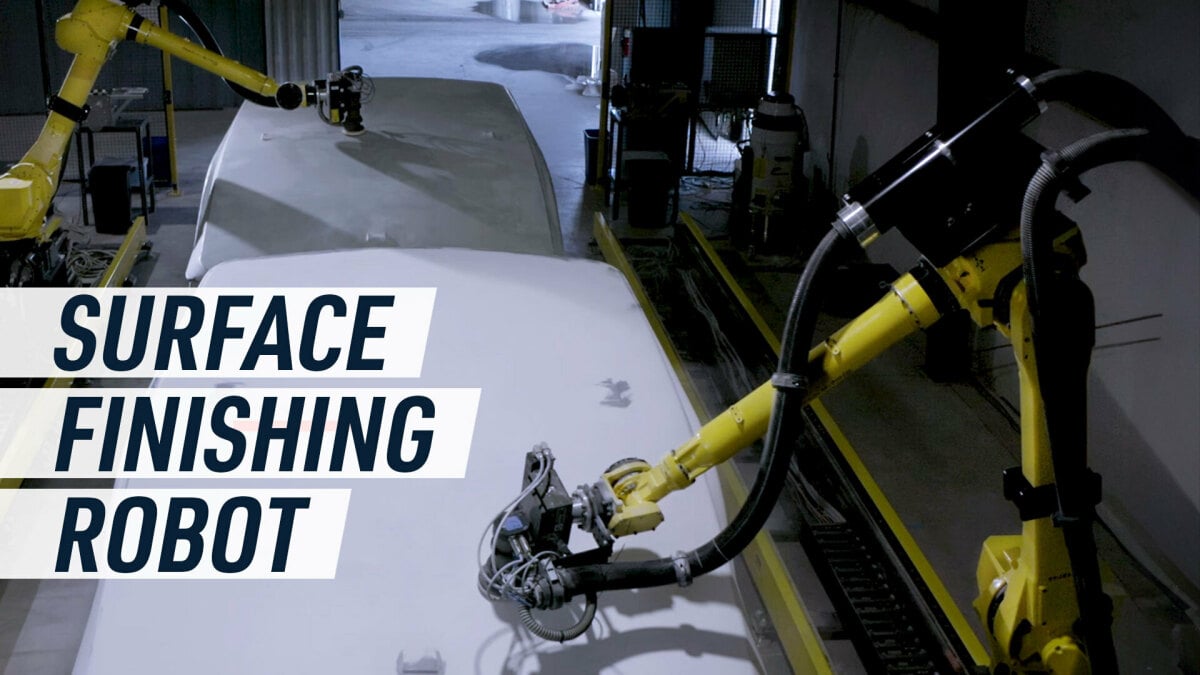 Meet the autonomous sanding robot designed to help labor shortages