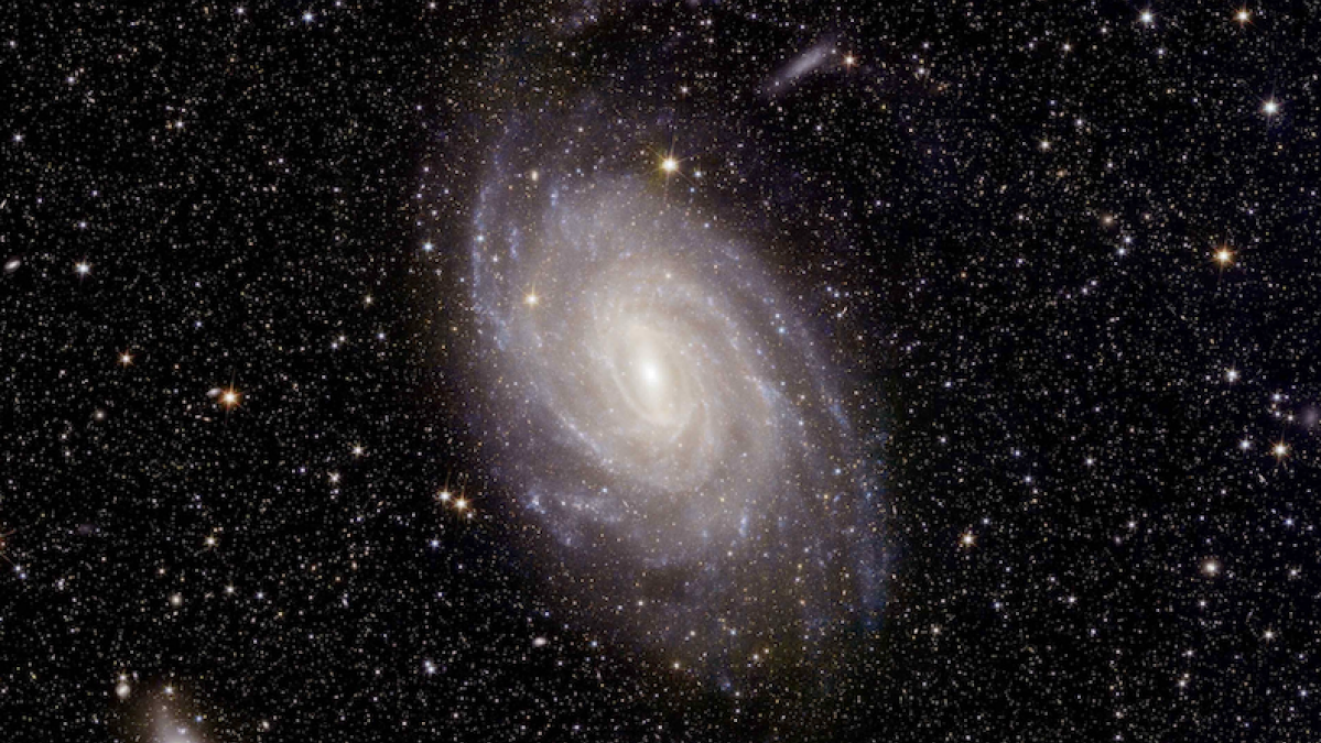 Spacecraft snaps eerie view of our galaxy’s ‘doppelganger’