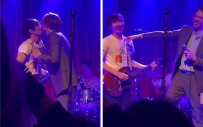 Finneas Kisses Male Guitarist at New York Metropolis Live performance