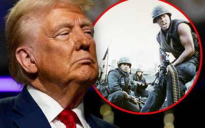 Donald Trump Performs Anti-LGBTQ+ Army Video, Full Of ‘Full Steel Jacket’ Clips