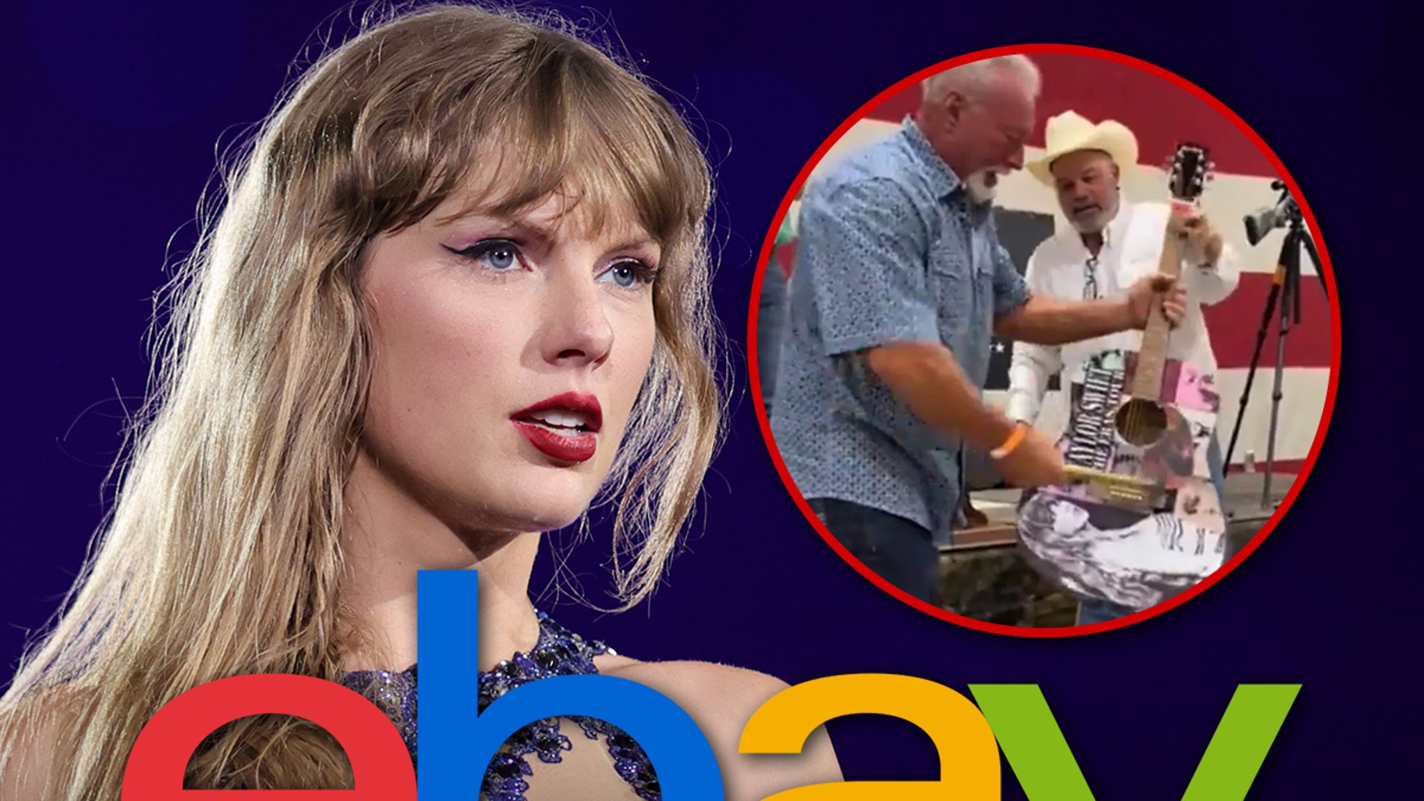The Viral Taylor Swift Smashed Guitar Sells for Over K on eBay