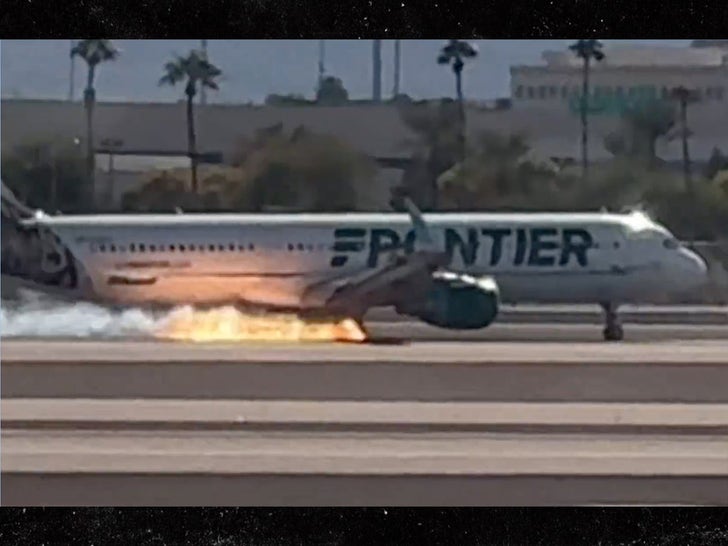Video Exhibits Frontier Airways Aircraft Catches Fireplace in Las Vegas
