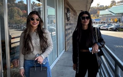 Teresa and Gia Giudice Tour Restaurant Area, Contemplating Opening One