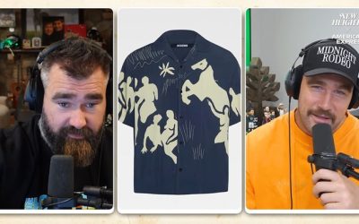 Jason Kelce Roasts Travis’ Shirt For Swift Date Night time, Appears to be like Like A ‘Horse C***’