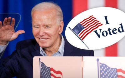 President Joe Biden Votes a Week Early Amid Deadlocked Race