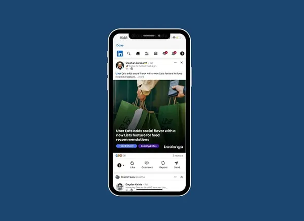 LinkedIn’s Experimenting With an Updated Top Navigation Bar