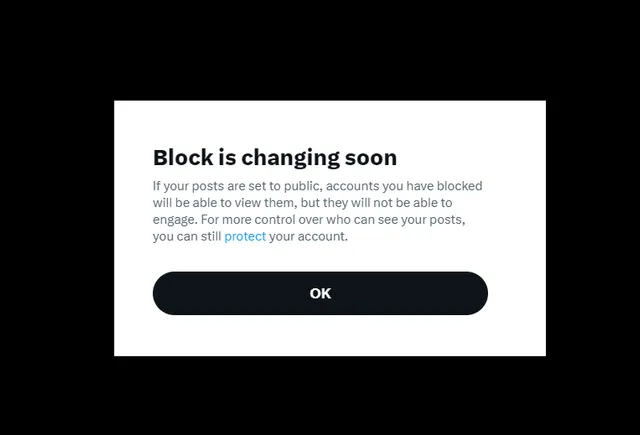 X Moves to the Next Stage of Diluting the Power of Blocking