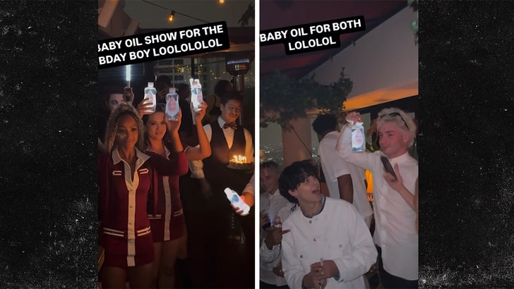 Travis Barker and Son Slammed for Diddy Intercourse Jokes at twenty first Birthday Celebration