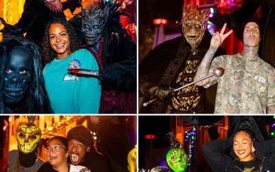 Freaky Fun Photos Of Celebs At Halloween Horror Nights!