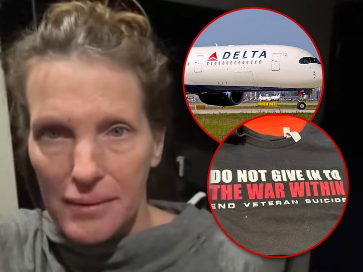 Delta Makes Veteran Take Off ‘Threatening’ Shirt Highlighting Army Suicides