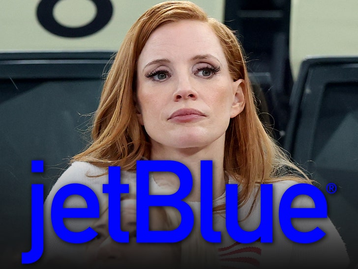 Jessica Chastain Receives Blended Evaluations Over  JetBlue Reimbursement