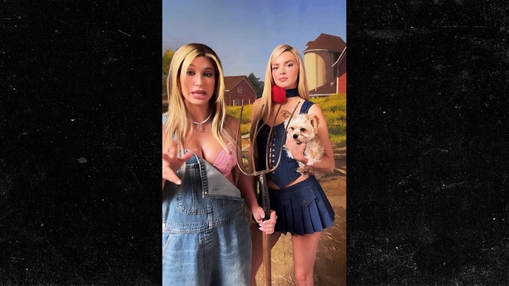 Easy Life Scene Recreated by Hailey Bieber & Kendall Jenner for Halloween