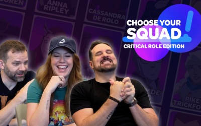 The cast of Critical Role choose their ultimate 'The Legend of Vox Machina' squads