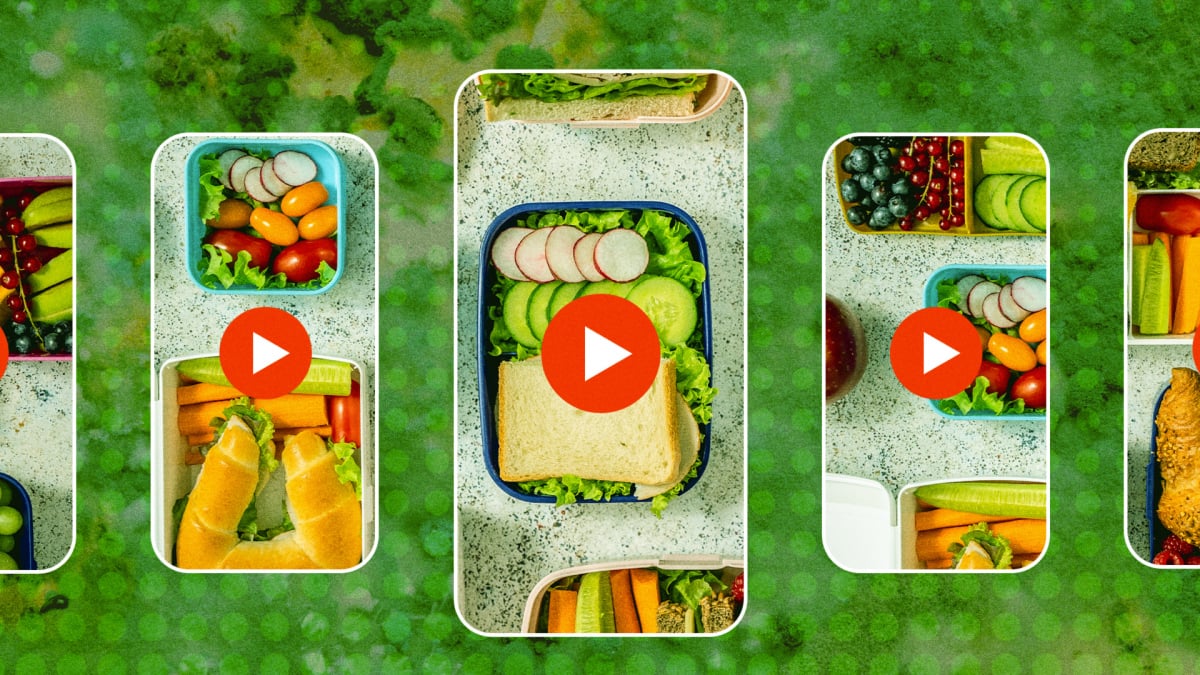 Moldy Lunchly? Rosanna Pansino opens an apparently mold-covered Lunchable rival from YouTubers